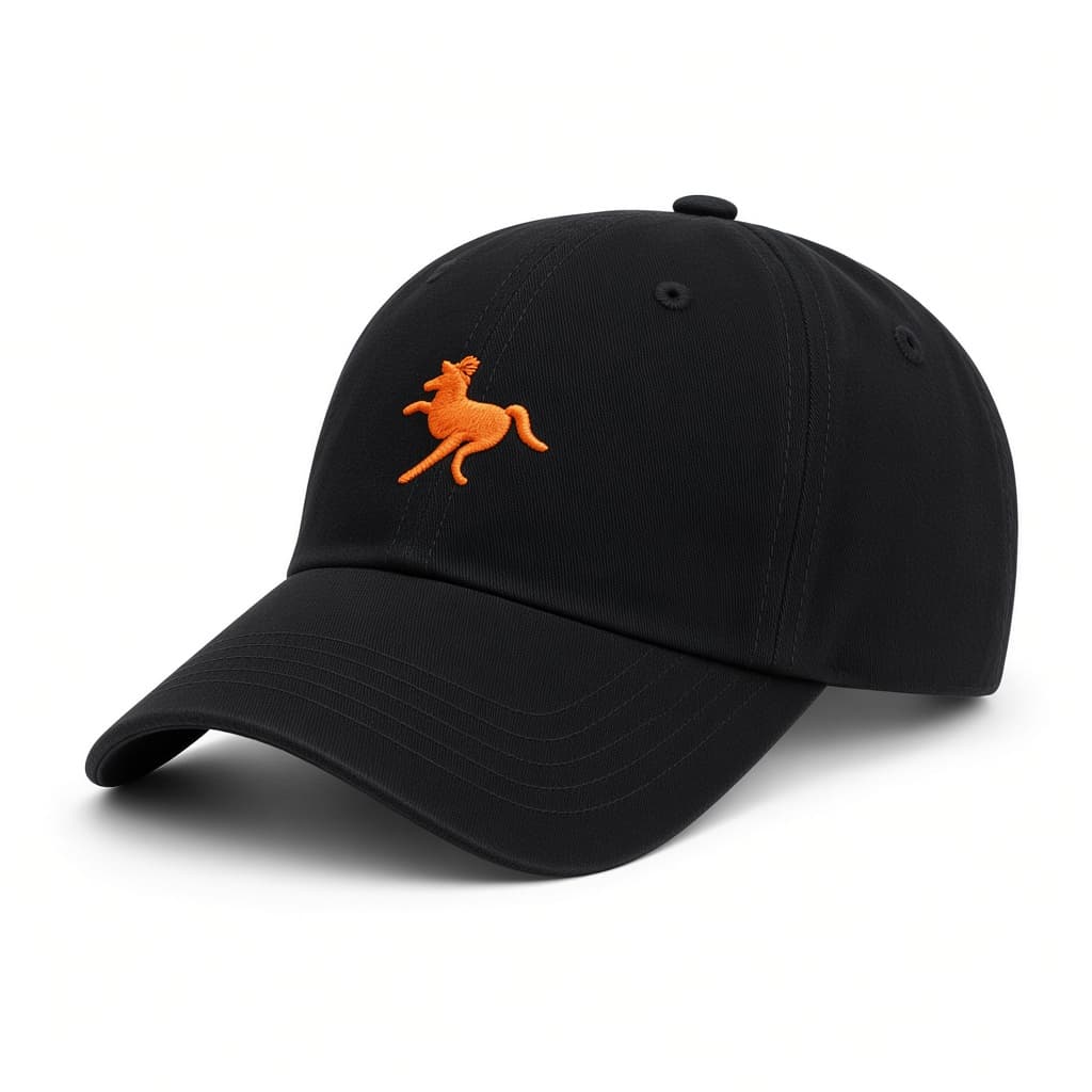 Black Pegaso cap